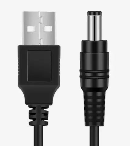Кабель живлення USB DC 5.5x2.5 1,5A для роутера 5v від Powerbank 77098