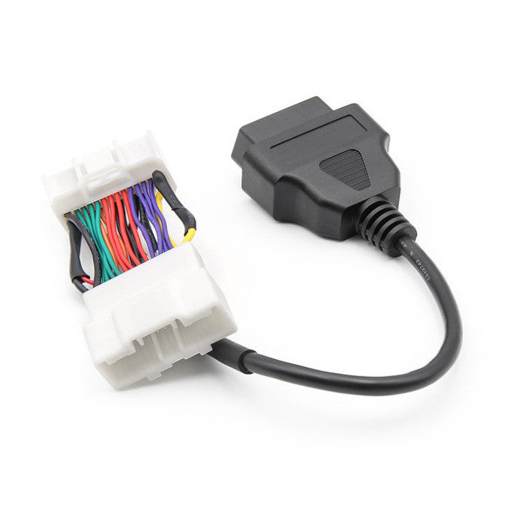 Перехідник OBD2 26+26 Pin для Tesla Model 3, Y, S, X — кабель для CANBUS-діагностики