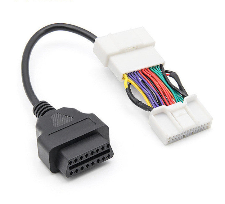 Перехідник OBD2 26+26 Pin для Tesla Model 3, Y, S, X — кабель для CANBUS-діагностики