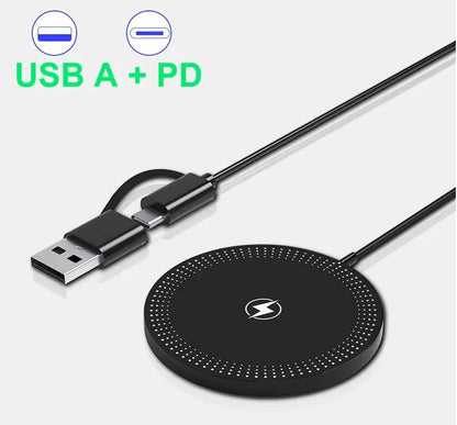 Бездротова зарядка MagSafe для iPhone та AirPods, 30 Вт