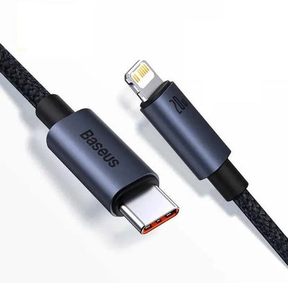 Зарядный кабель Baseus Type-C Lightning PD 20W 1м