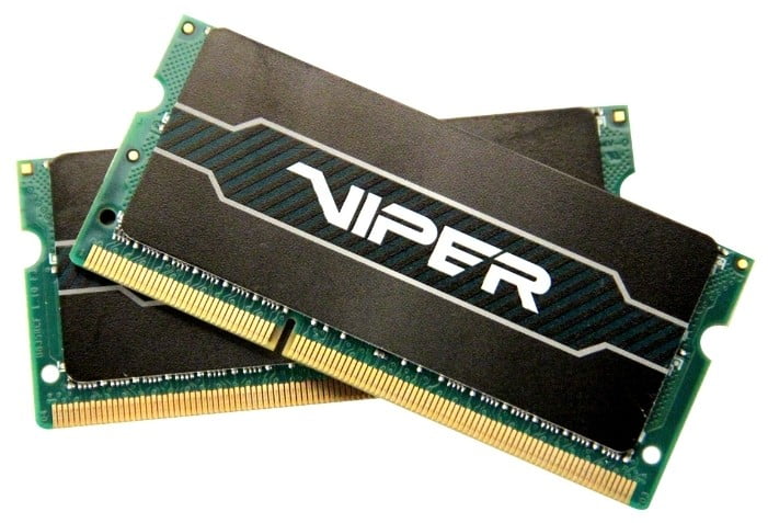 SODIMM 16GB (2 x 8G) DDR3L 1600MHz PC3-12800 Patriot Viper PV316G160LC9SK