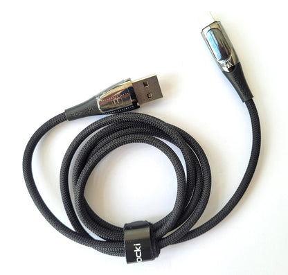Кабель Toocki USB to Lightning PD 2.4A для Apple (iPhone 11,12,13,14,Pro Max,Mini,Xs,Xr,X8,iPad)