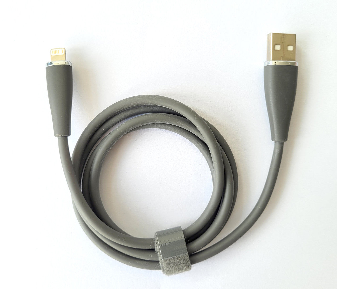 Кабель Toocki USB to Lightning PD 2.4A для Apple, сірий, 78144