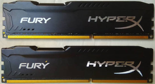 DIMM 16GB (2x8GB) DDR3 1866MHz FURY HyperX HX318C10FBK2/16
