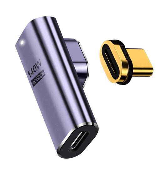 Магнітний адаптер PD140W USB4.0 Type-C до Type-C