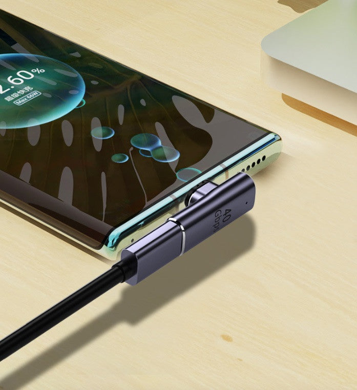 Магнітний адаптер PD140W USB4.0 Type-C до Type-C