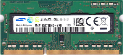 SODIMM DDR3 4GB 1600MHz PC-12800 1.35V Samsung M471B5173BH0-YK0