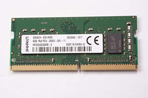 SODIMM 8Gb DDR4 2666MHz Kingston HP26D4S9S8ME-8