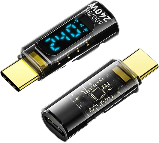 Цифровий світлодіодний Type-C тестер 8K 60HZ PD 240W