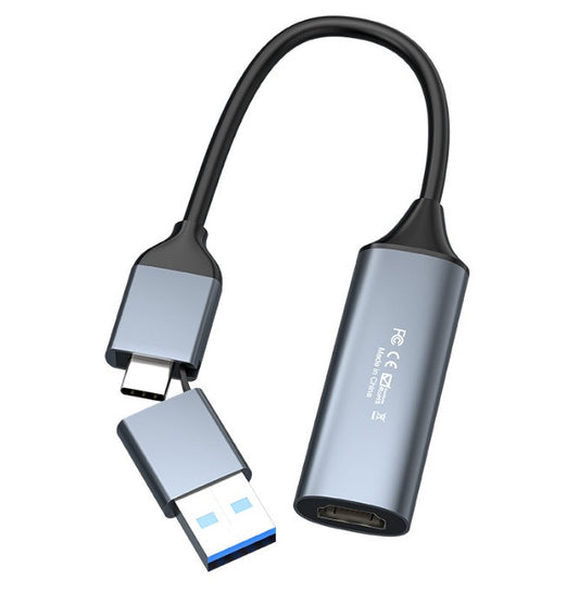 Карта відеозахвату зовнішня HDMI-USB Type-C, 1080P