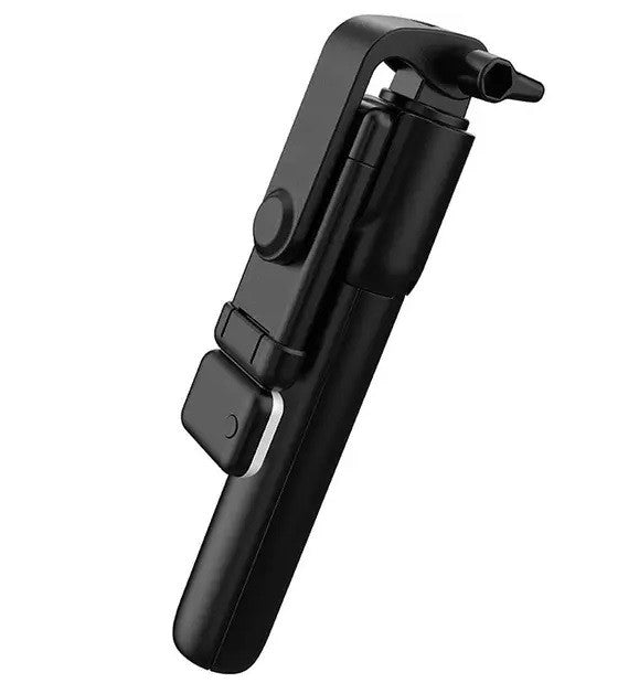 Монопод Selfie Stick R1S - селфи палка блютуз пульт трипод штатив черный