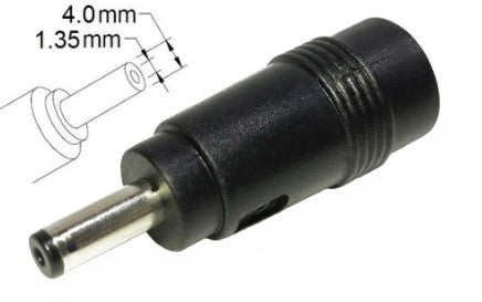 Перехідник живлення 5.5x2.1 до 4.0x1.35 мм