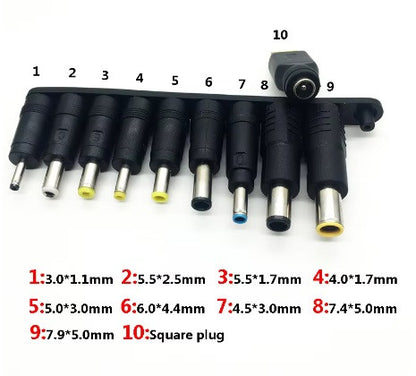Кабель-адаптер Type-C — DC 5.5×2.5 мм PD, 5–20V 65W 3А, для ноутбука, роутера, павербанка