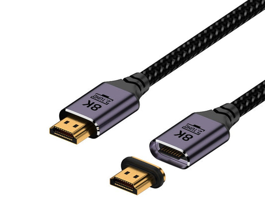 HDMI-HDMI кабель UltraHD 2.1 з магнітним конектором 8K 60HZ 4K 120HZ