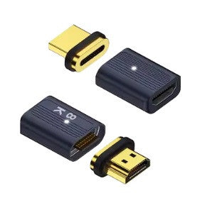 HDMI-HDMI адаптер UltraHD 2.1 з магнітним коннектором 8K 60HZ 4K 120HZ High-Speed