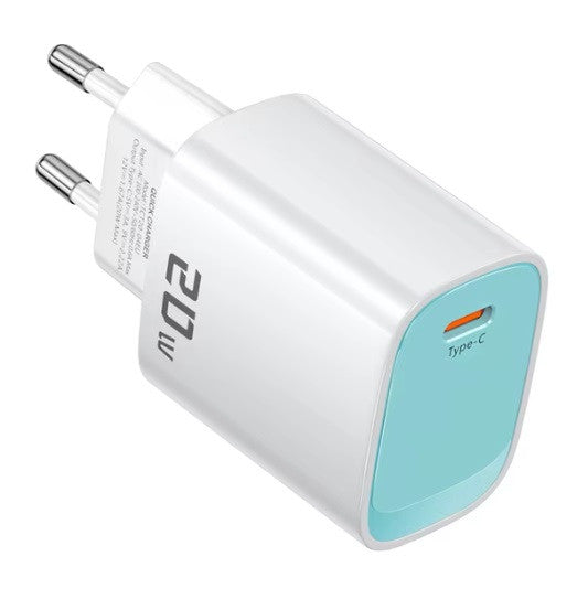 Быстрый зарядный адаптер Toocki USB-C 20W с поддержкой Power Delivery TCT20-04EU