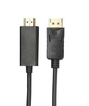 Кабель DisplayPort to HDMI 4K 30Гц 1.8м
