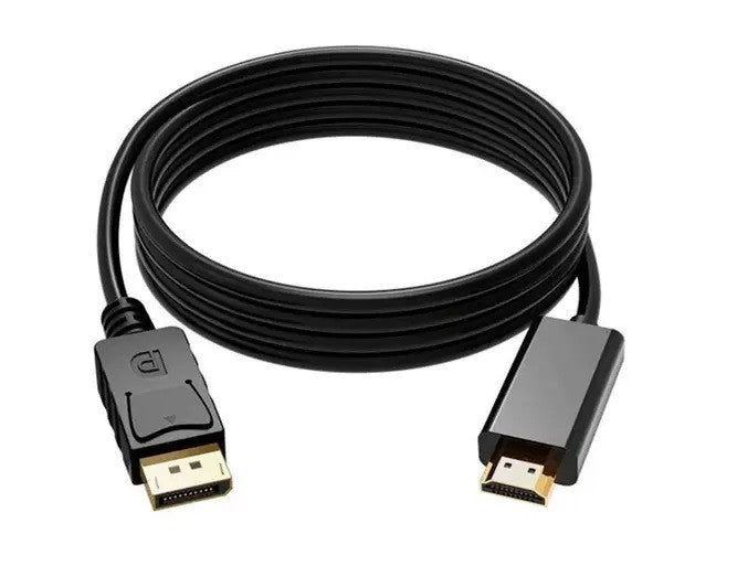 Кабель DisplayPort to HDMI 4K 30Гц 1.8м