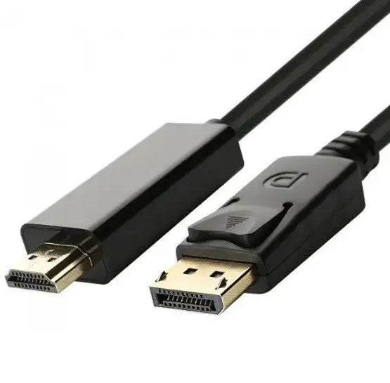 Кабель DisplayPort to HDMI 4K 30Гц 1.8м