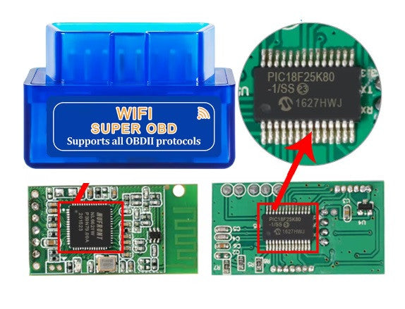 Автосканер ELM327 OBD2 v1.5 Wi-Fi для iOS iPhone