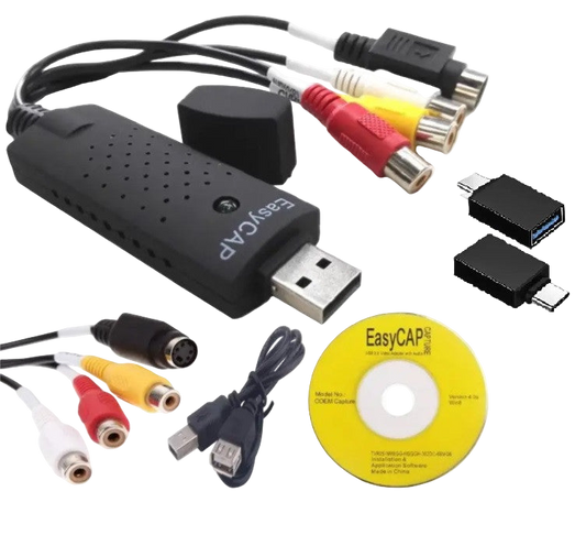 Карта видеозахвата внешняя AV Easycap USB Type C