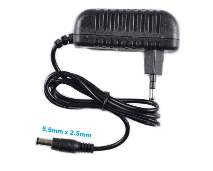 Блок живлення 12V 1A 12W штекер 5.5x2.5 мм, кабель 0.9 м