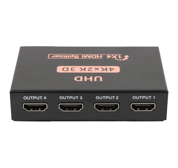 Розгалужувач HDMI активний 1 на 4, 4K/3D, U&P Splitter