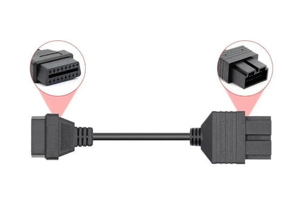 Перехідник діагностичний KIA 20 pin на OBD2 16 pin для автосканера