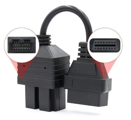 Перехідник діагностичний KIA 20 pin на OBD2 16 pin для автосканера