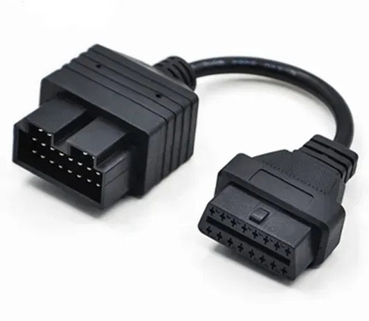 Перехідник діагностичний KIA 20 pin на OBD2 16 pin для автосканера