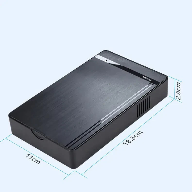 Зовнішній бокс для HDD/SSD 2.5"/3.5" SATA USB 3.0 з блоком живлення