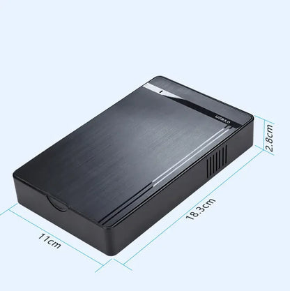 Зовнішній бокс для HDD/SSD 2.5"/3.5" SATA USB 3.0 з блоком живлення