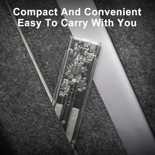 Корпус-кишеня для SSD M.2 NVMe, USB 3.1 Type-C, Push-Pull