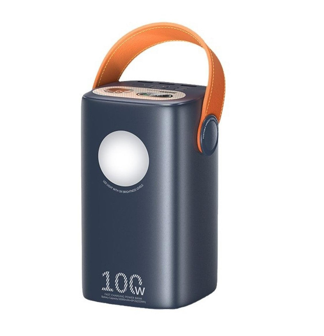Повербанк Remax RPP-100 Gutitan 60000 мАг, QC+PD 100W, USB Type-C, ліхтарик