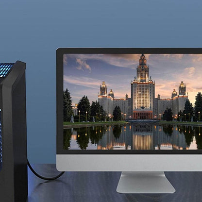 Кабель-адаптер DisplayPort — VGA, 1.8 м, для стабільного відеосигналу