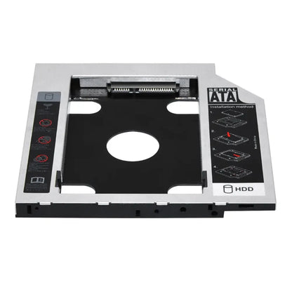DVD-кишеня Optibay для HDD/SSD 2.5" SATA алюмінієва, 12.7 мм, для ноутбука