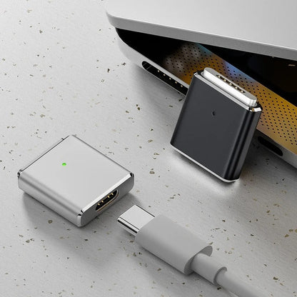 Адаптер живлення магнітний Type-C — MagSafe 3, PD 100 Вт, для Apple MacBook