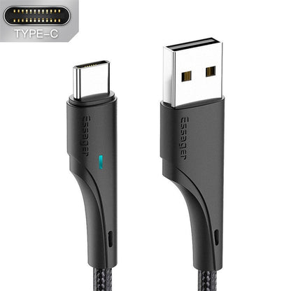 Кабель Essager USB — Type-C швидкої зарядки 50W, 2 м