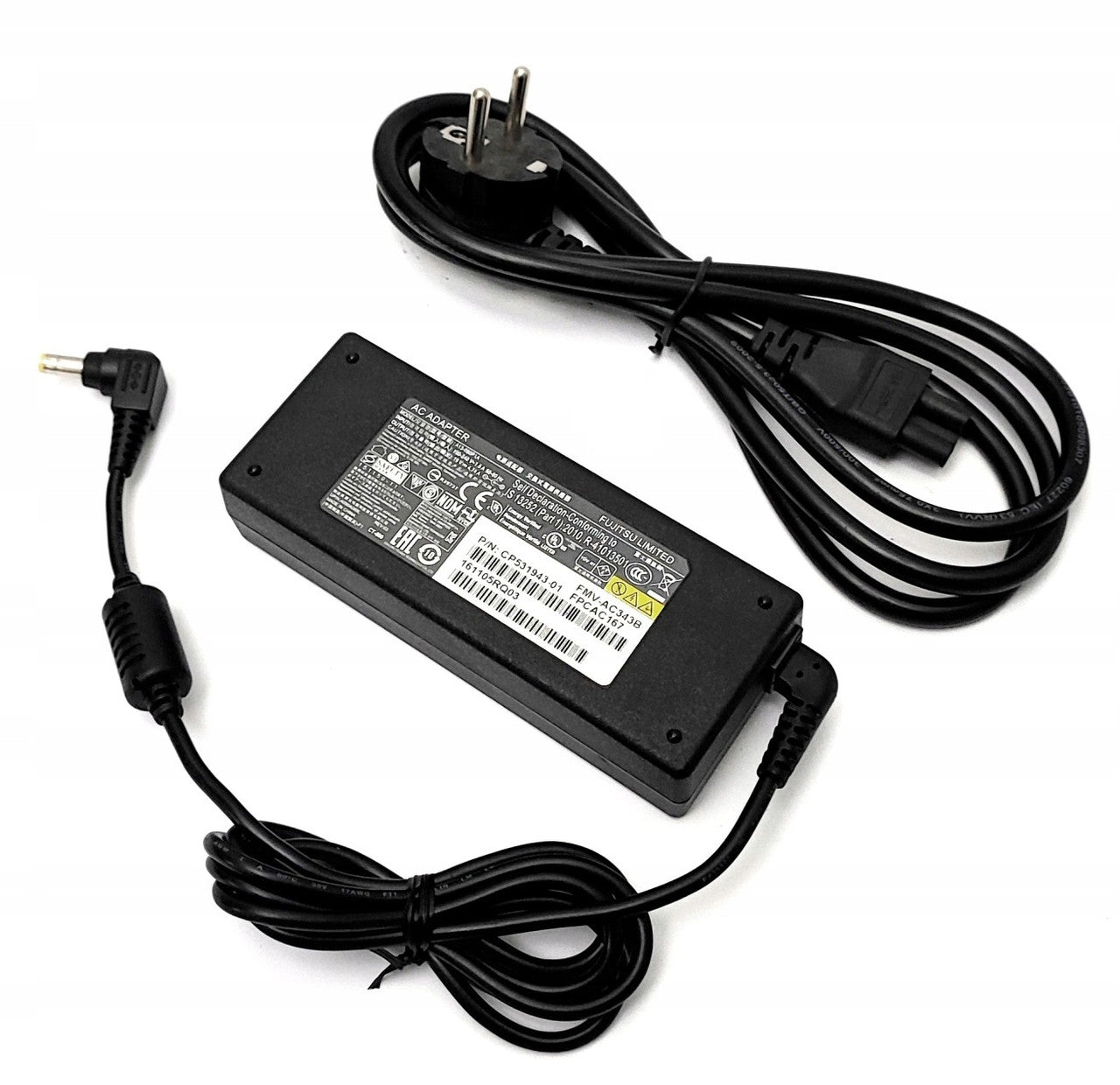 Блок живлення Fujitsu 90W 19V 4.74A (5.5×2.5 мм) для ноутбука Toshiba, оригінальний