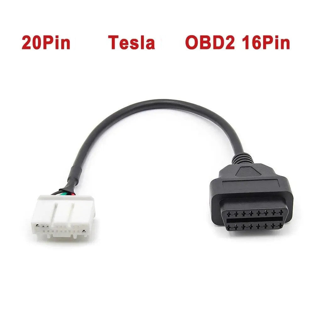 Перехідник OBD2 20-pin для Tesla Model S/X 2015-2020