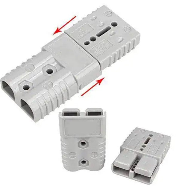 Роз'єм Anderson Powerpole SB120 120А 600В для 2AWG/35мм², пара, сірий