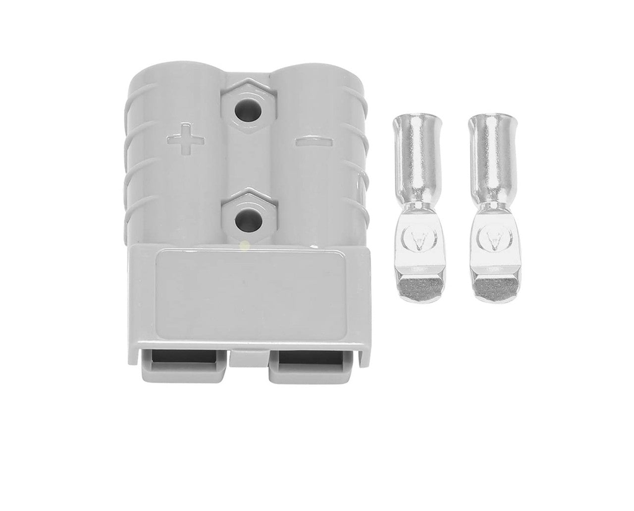 Роз'єм Anderson Powerpole силовий 120А 600В для кабелю 2AWG/35 мм², сірий