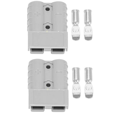 Роз'єм Anderson Powerpole SB120 120А 600В для 2AWG/35мм², пара, сірий