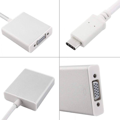 Адаптер USB 3.1 Type-C — VGA Full HD для ноутбуків та Chromebook
