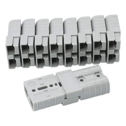 Роз'єм Anderson Powerpole SB50 50А 600В для кабелю 6AWG/13,3 мм², 1 шт, сірий