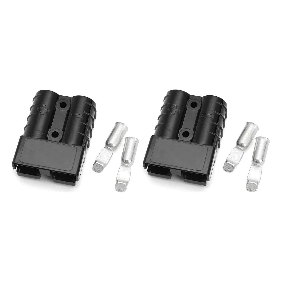 Роз'єм Anderson Powerpole SB120 120А 600В для кабелю 2AWG/35 мм², 1 шт, чорний