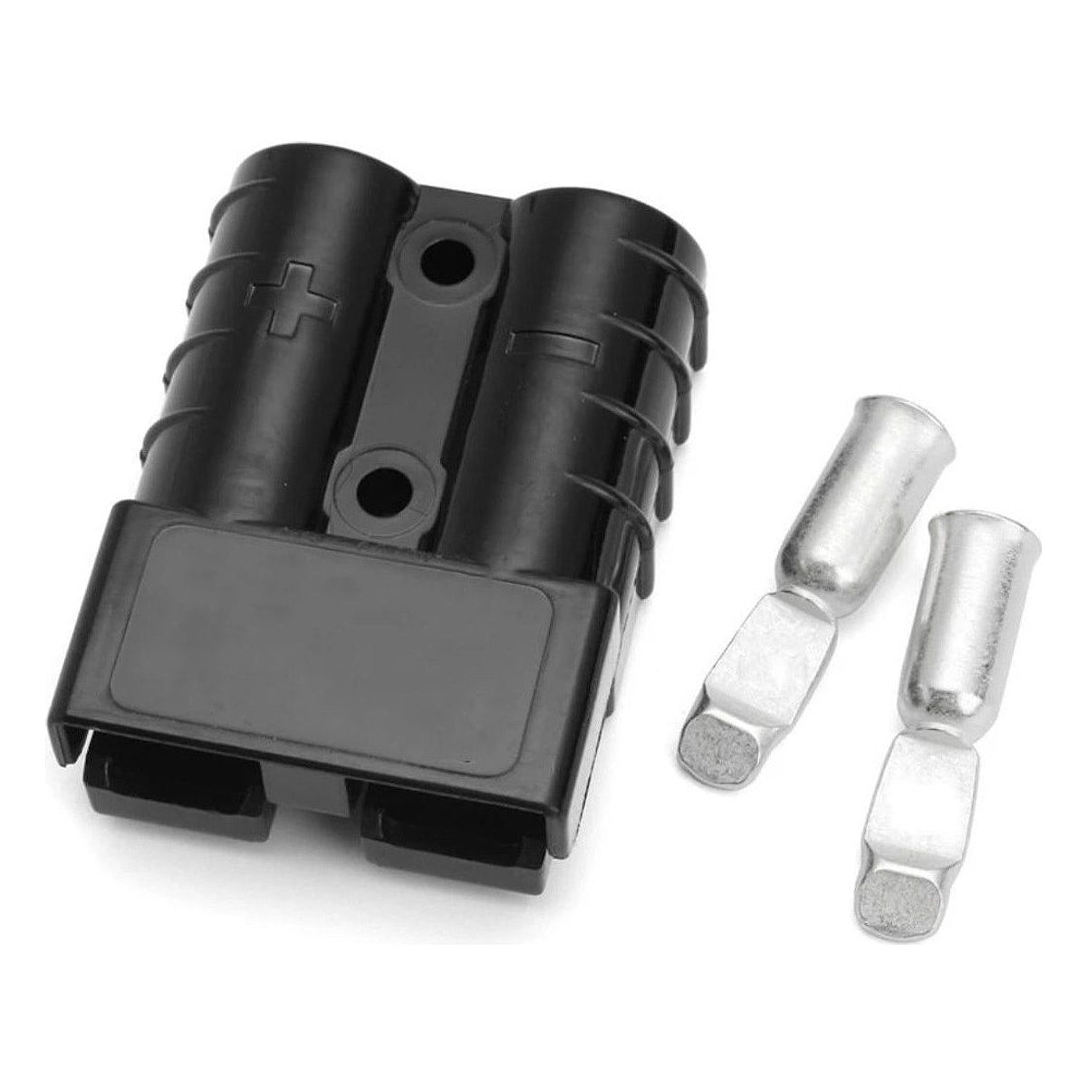 Роз'єм Anderson Powerpole SB120 120А 600В для кабелю 2AWG/35 мм², пара (2 шт), чорний