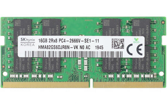 SODIMM DDR4 16Gb 2666MHz HYNIX HMA82GS6DJR8N-VK