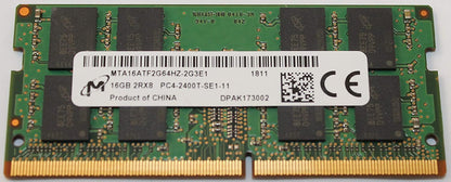 SODIMM 16Gb DDR4 2400MHz Micron mta16atf2g64hz-2g3e1